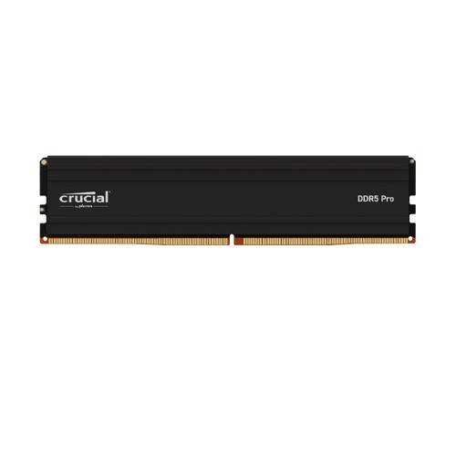 Crucial 16GB DDR5 Pro 5600MHz UDIMM Heatsink (Black) Desktop RAM #CP16G56C46U5