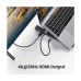 Ugreen CM359 Black Laptop Stand with 5-in-1 Docking Station