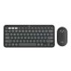 Logitech Pebble 2 Wireless Keyboard & Mouse Combo, Tonal Graphite