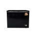 SMART SEF-250CS 250 Ltr Glass Door Black Deep Freezer