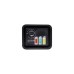 SMART SEF-250CS 250 Ltr Glass Door Black Deep Freezer