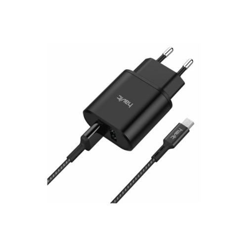  HAVIT ST822 2 In 1 USB Charge Kit With USB To Lightning(IPhone) Cable