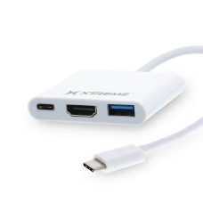 XTREME XH303C 1 HDMI, 2 USB 3.0 TYPE C HUB