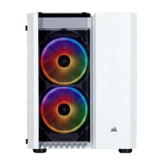 Corsair Crystal Series 280X RGB Micro-ATX White Mini Tower Desktop Casing #CC-9011137-WW