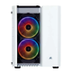 Corsair Crystal Series 280X RGB Micro-ATX White Mini Tower Desktop Casing #CC-9011137-WW