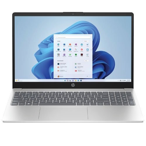 HP 15-fd1191TU Series 1 Intel Core 5 120U 16GB RAM 512GB SSD 15.6 Inch FHD Display Natural Silver Laptop