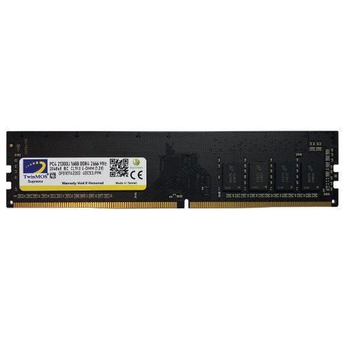 Twinmos 8GB DDR4 2666MHz Blue Desktop RAM with Heatsink #MDD48GB2666D/MDD48GB2666DBB